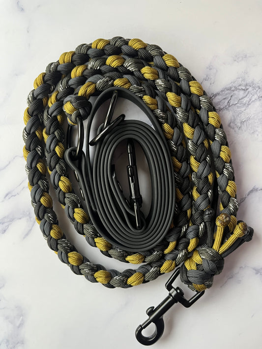 Leine Golden (reflektierend)