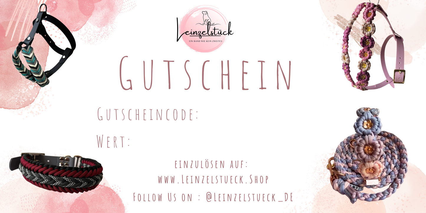 Leinzelstück-Geschenkgutschein (digital)