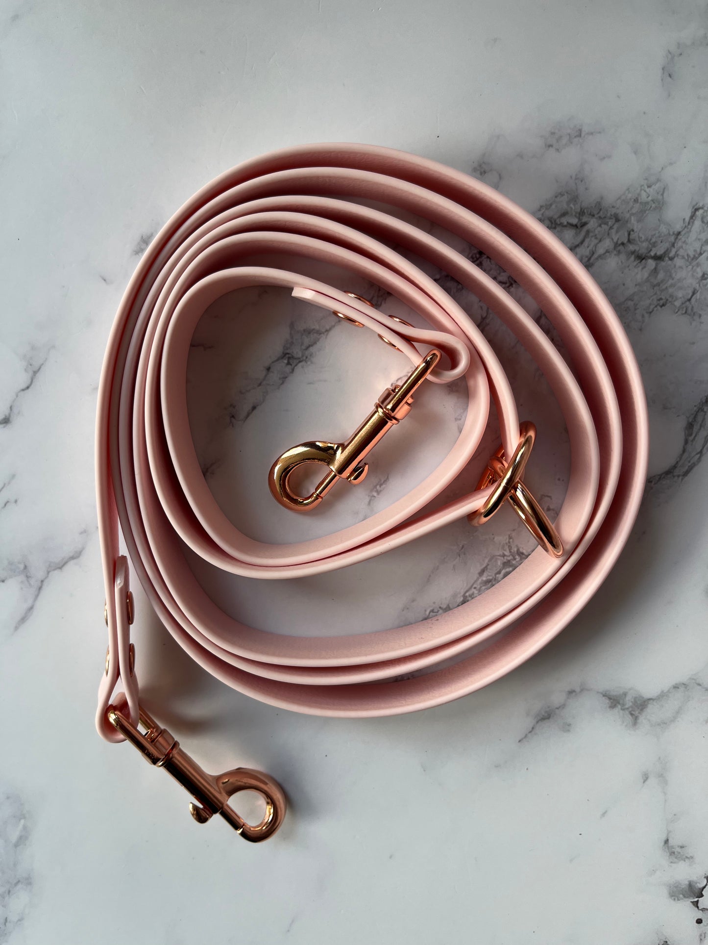 Biothane Leine Pastel Rosa